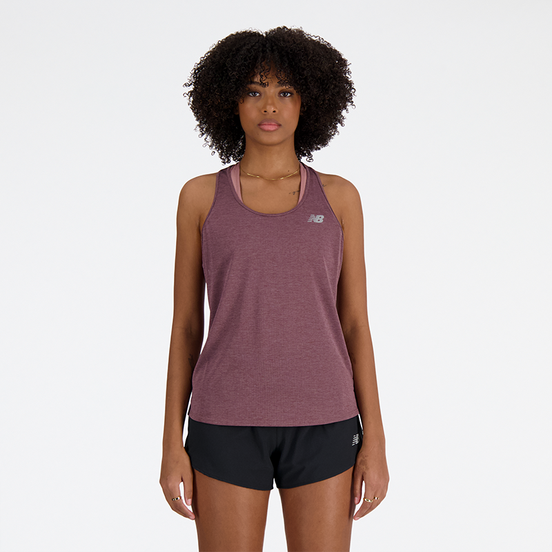 

Dámske tričko New Balance WT41250LRC – fialové
