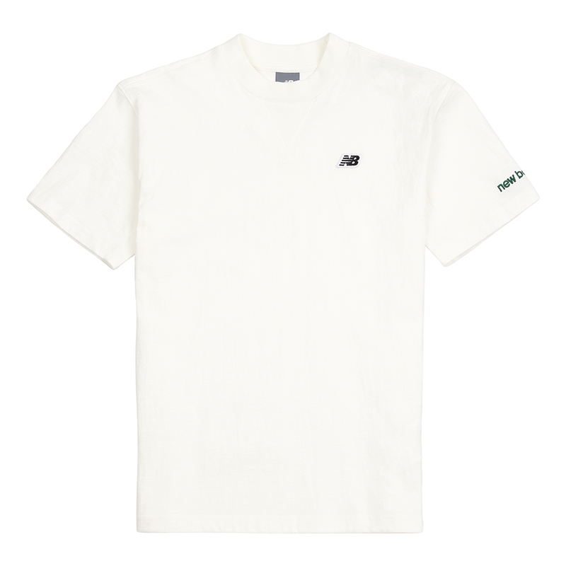 

Detské tričko New Balance LAKB0076SST – biele