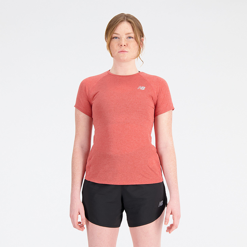 E-shop Dámske tričko New Balance WT21262ASO – oranžová
