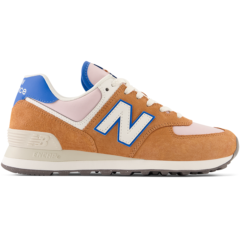 

Dámske topánky New Balance WL574QB – oranžová
