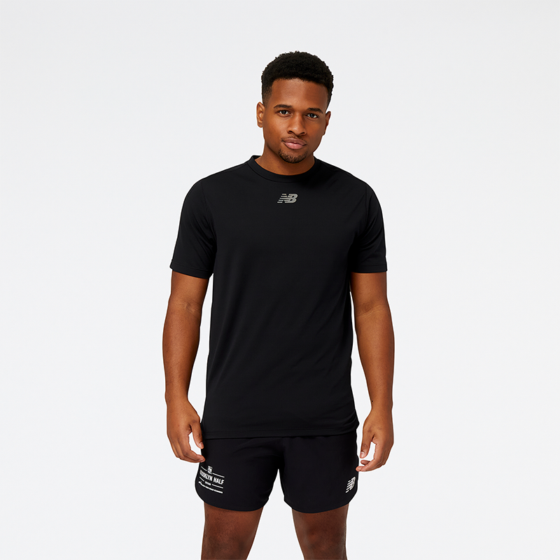 

Pánske tričko New Balance MT31251BKH – čierne