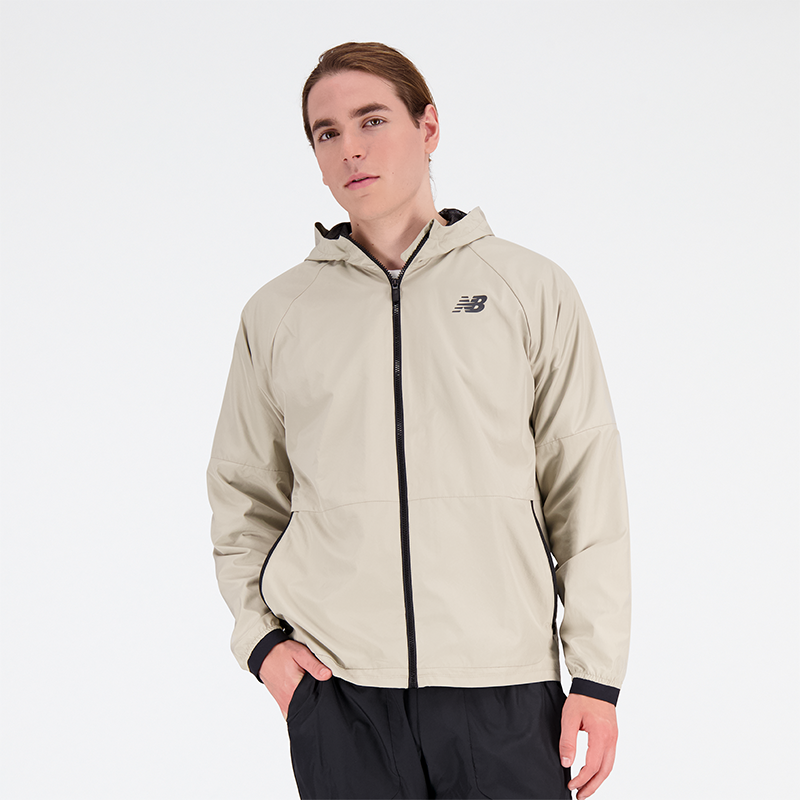 

Pánska vetrovka New Balance MJ31044AL – sivé