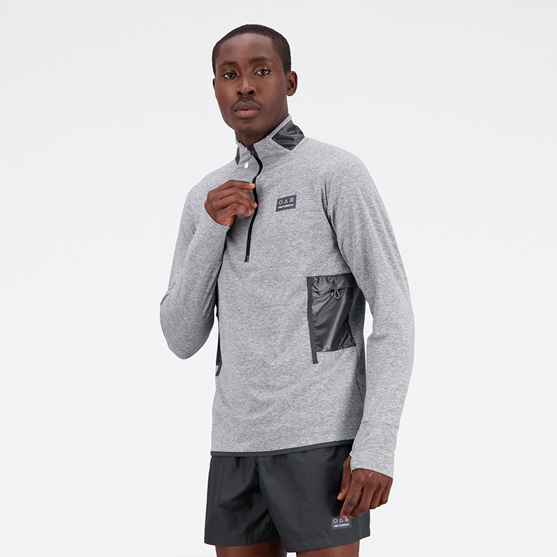 

Pánska bunda New Balance MT31273SXY – sivé