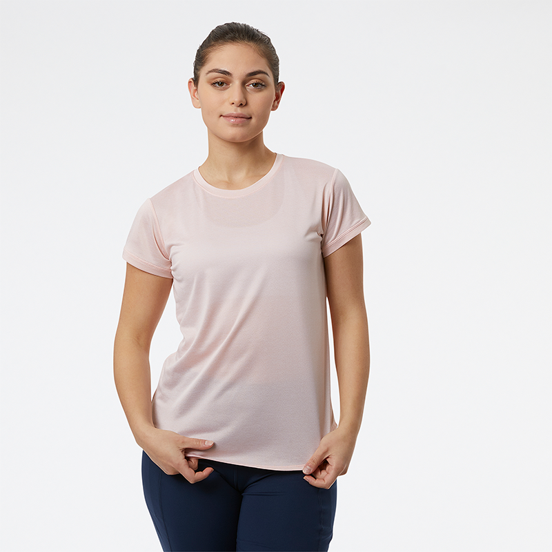 E-shop Dámske tričko New Balance WT11452PH3 – ružové