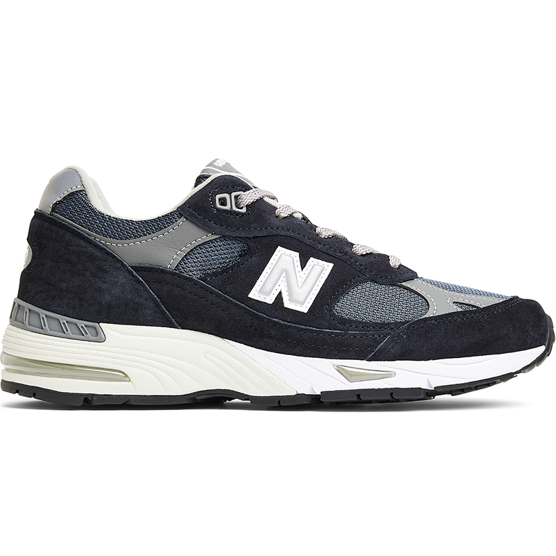 

Dámske topánky New Balance W991NV – tmavomodrá