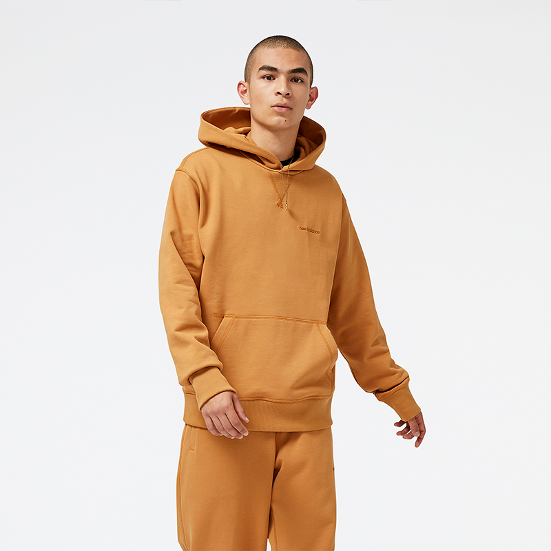 E-shop Pánska bunda New Balance MT23565TOB – oranžová
