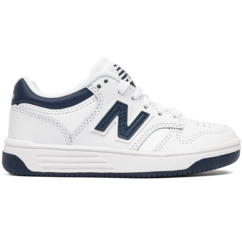 

Detské topánky New Balance PSB480WN – biele