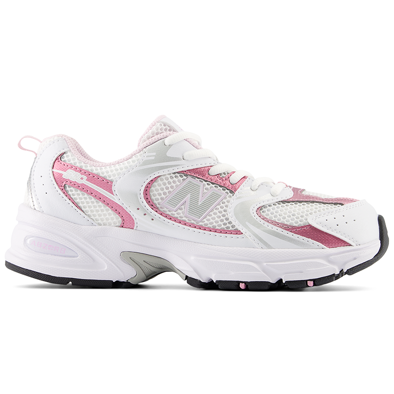 

Detské topánky New Balance GR530RK – biele