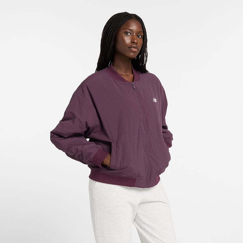 

Dámska bunda New Balance WJ43511PLN – fialové