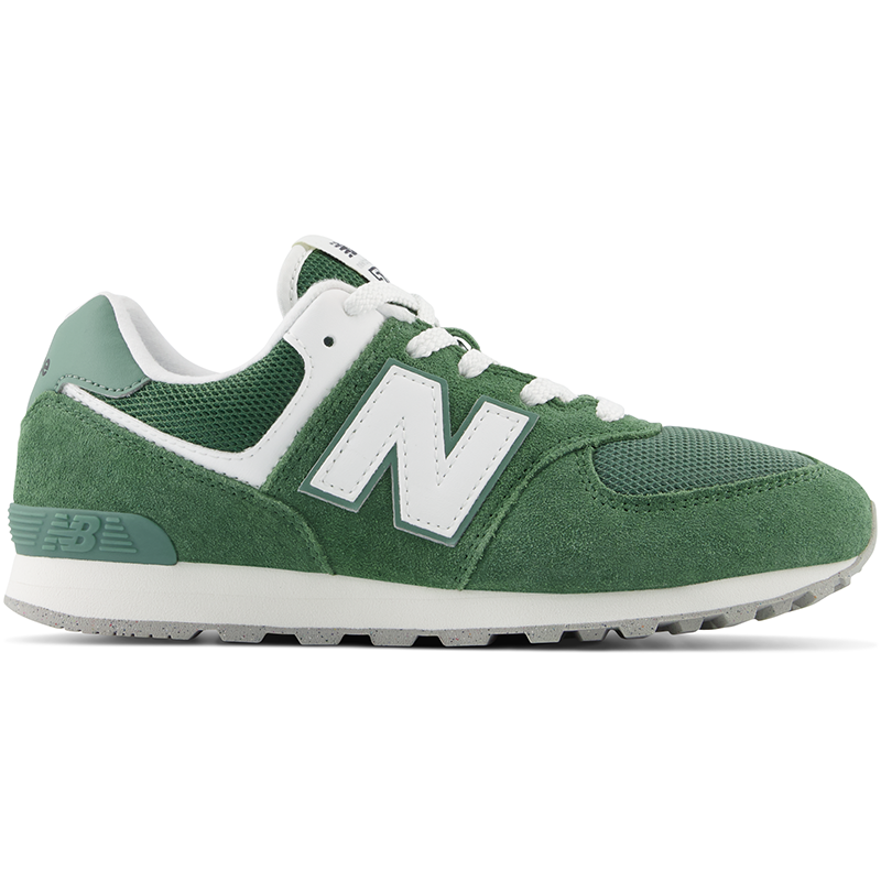 

Detské topánky New Balance GC574FGG – zelené