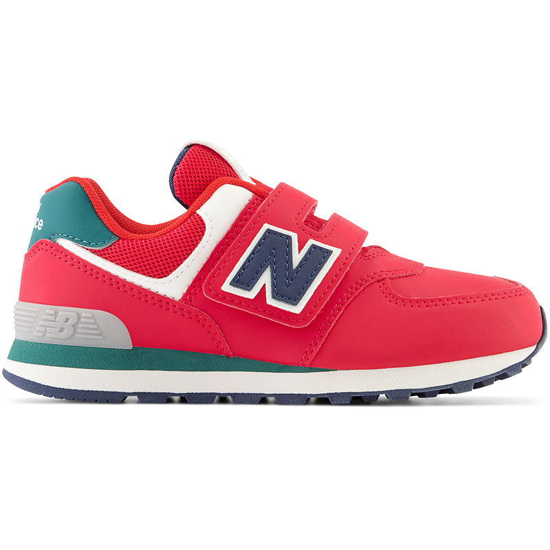E-shop Detské topánky New Balance PV574CU – červené