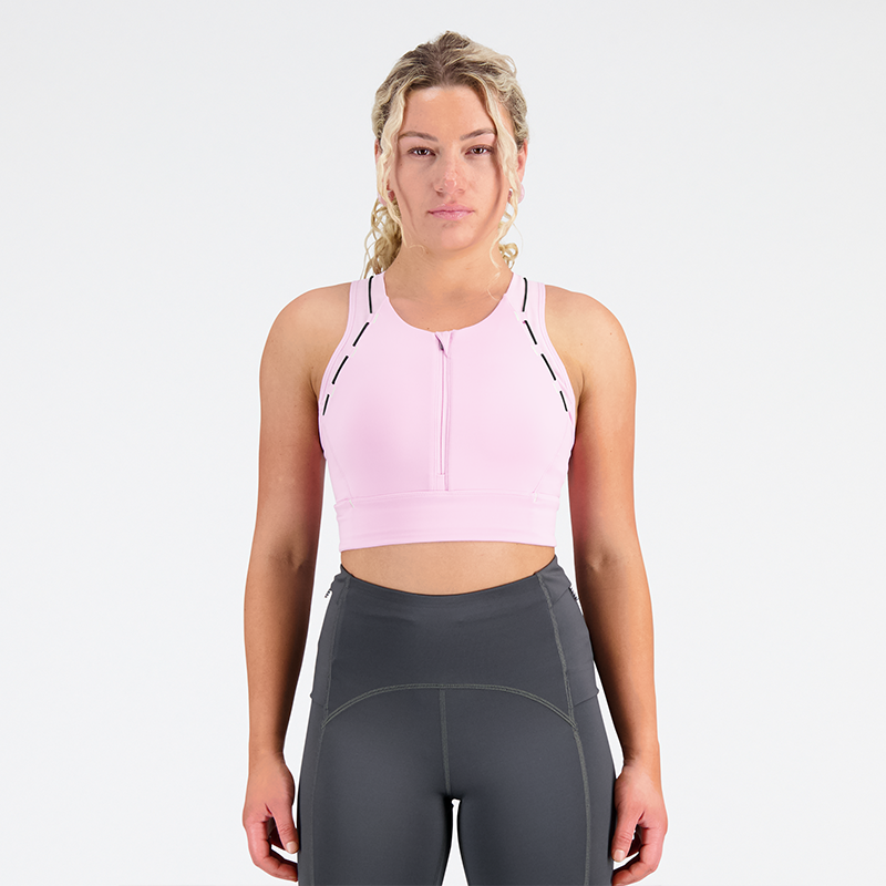 

Športový top New Balance WB23259LLC – ružové