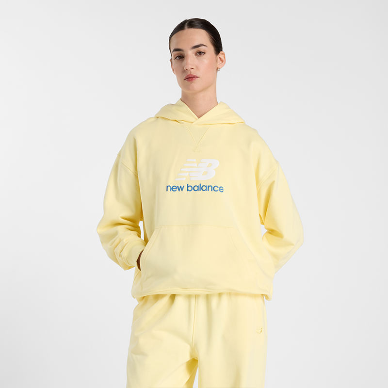 

Dámska mikina New Balance WT51501PRC – žlté