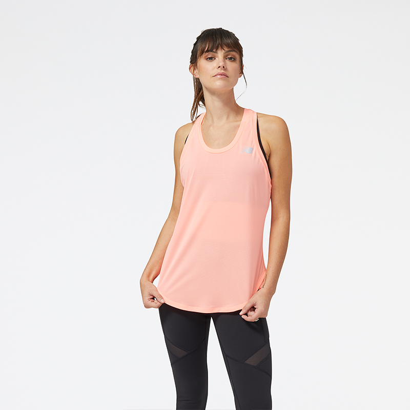 

Dámske tričko New Balance WT23220GAE – ružové