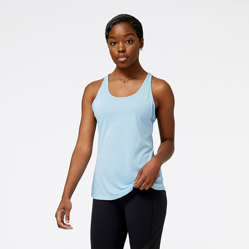 E-shop Dámske tričko New Balance WT21260BZH – modré
