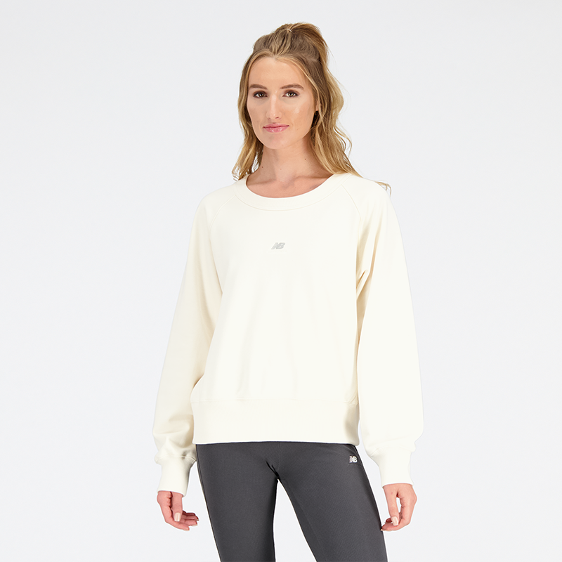 

Dámska mikina New Balance WT31500GIE – biele