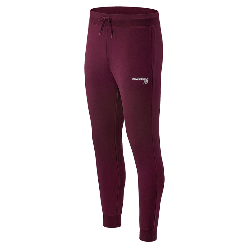 

Pánske nohavice New Balance MP03904BG – bordová