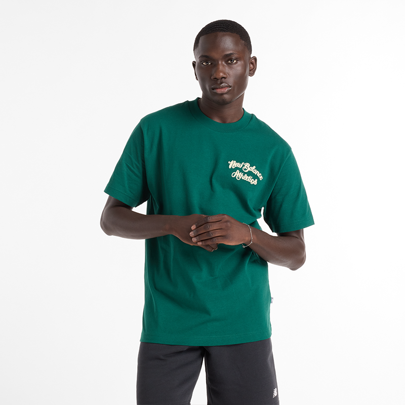 

Pánske tričko New Balance MT43556MHN – zelené