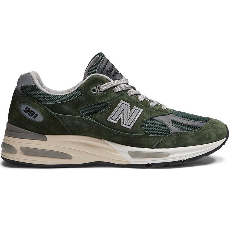 

Pánske topánky New Balance U991GR2 – zelené