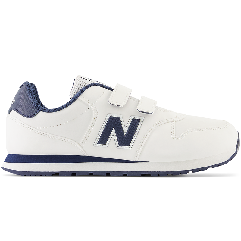

Detské topánky New Balance GV500WN1 – biele