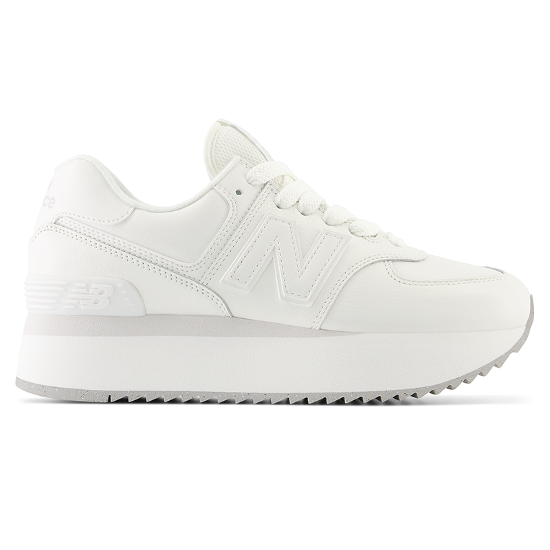 

Dámske topánky New Balance WL574ZFW – biele