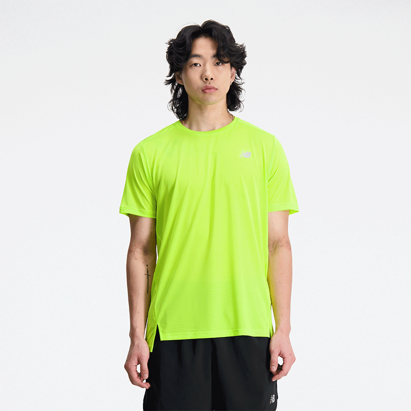 

Pánske tričko New Balance MT23222THW – zelené
