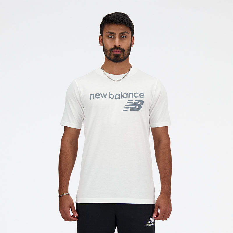 

Pánske tričko New Balance MT41905WT – biele