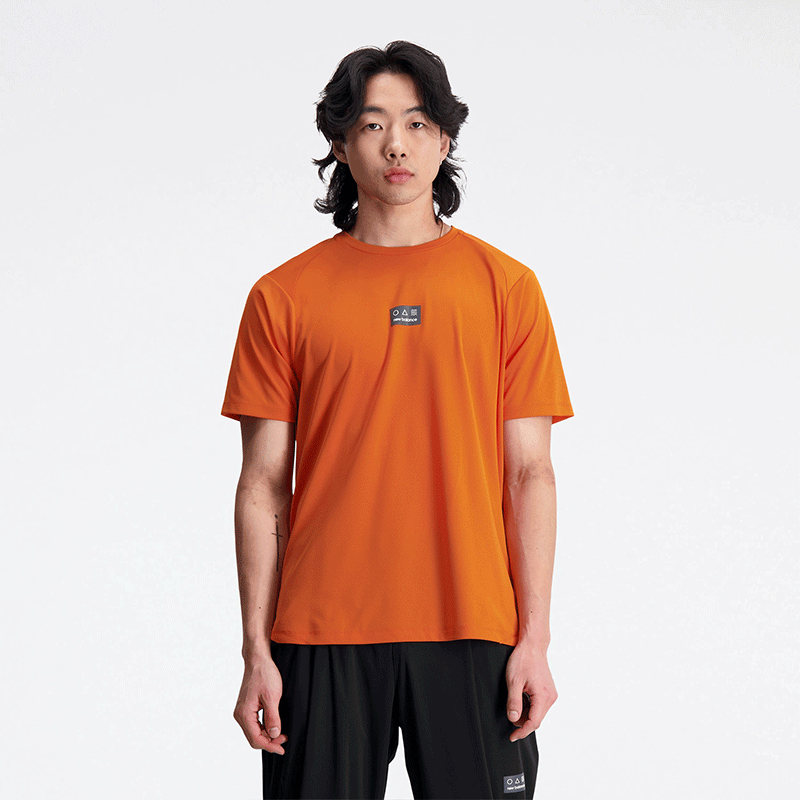 

Pánske tričko New Balance MT23277CEN – oranžová