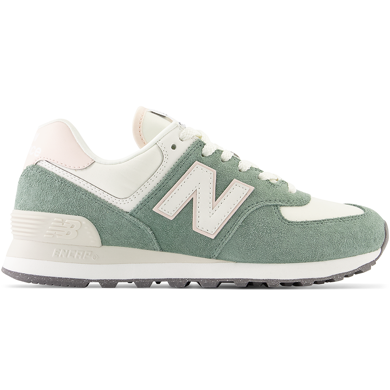 

Dámske topánky New Balance WL574AJ2 – zelené