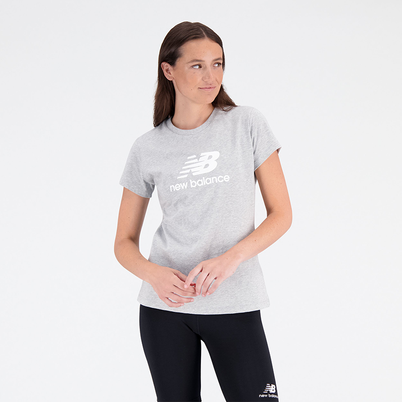 E-shop Dámske tričko New Balance WT31546AG – sivé