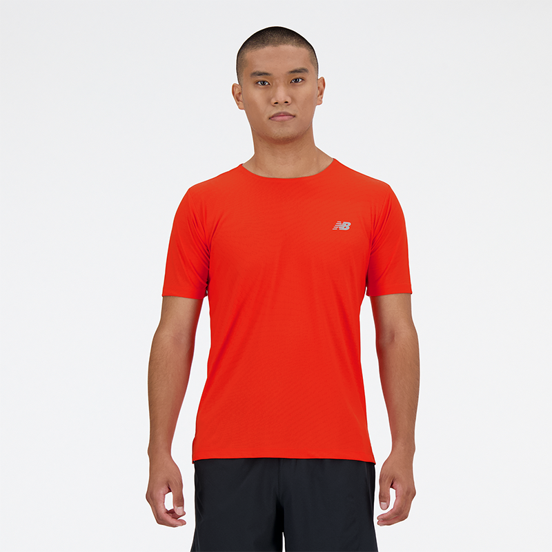 

Pánske tričko New Balance MT41281NEF – červené