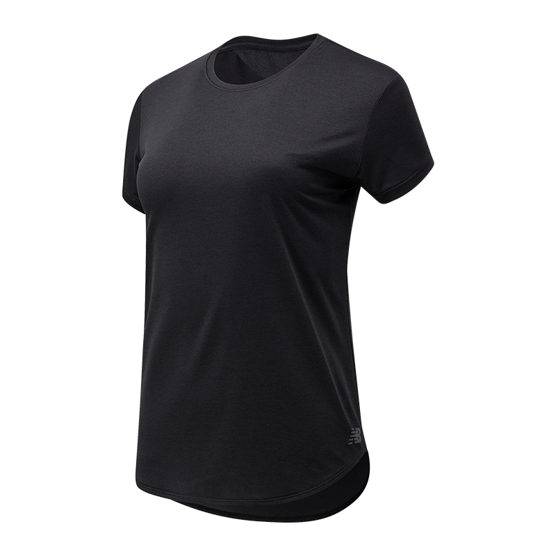 E-shop Dámske tričko New Balance WT11452BKH – čierné