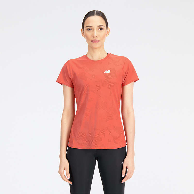 

Dámske tričko New Balance WT33281ASU – oranžová