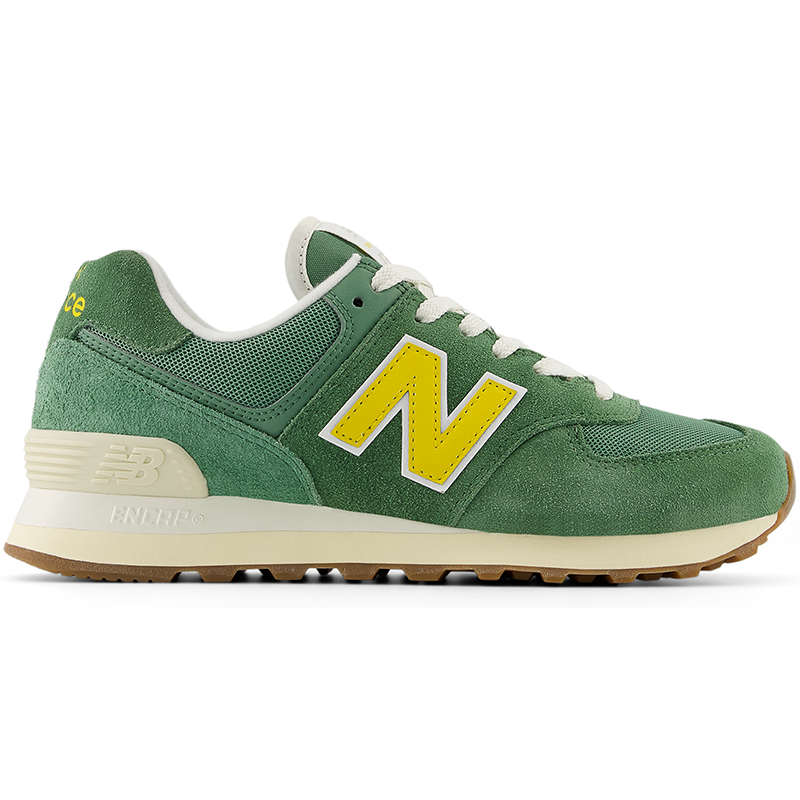 

Dámske topánky New Balance WL574GS2 – zelené