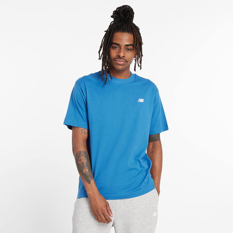 

Pánske tričko New Balance MT41509BEU – modré