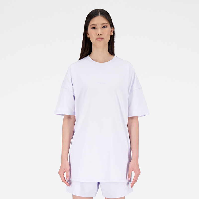 E-shop Dámske tričko New Balance WT23556LIA – fialové