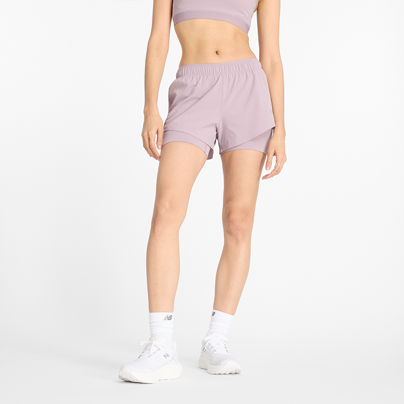 

Dámske legíny New Balance WS41287ICW – ružové