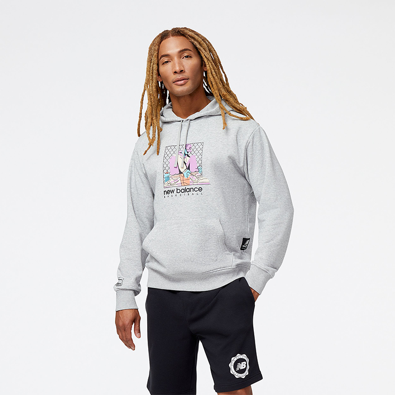 

Pánska bunda New Balance MT31588AG – sivé