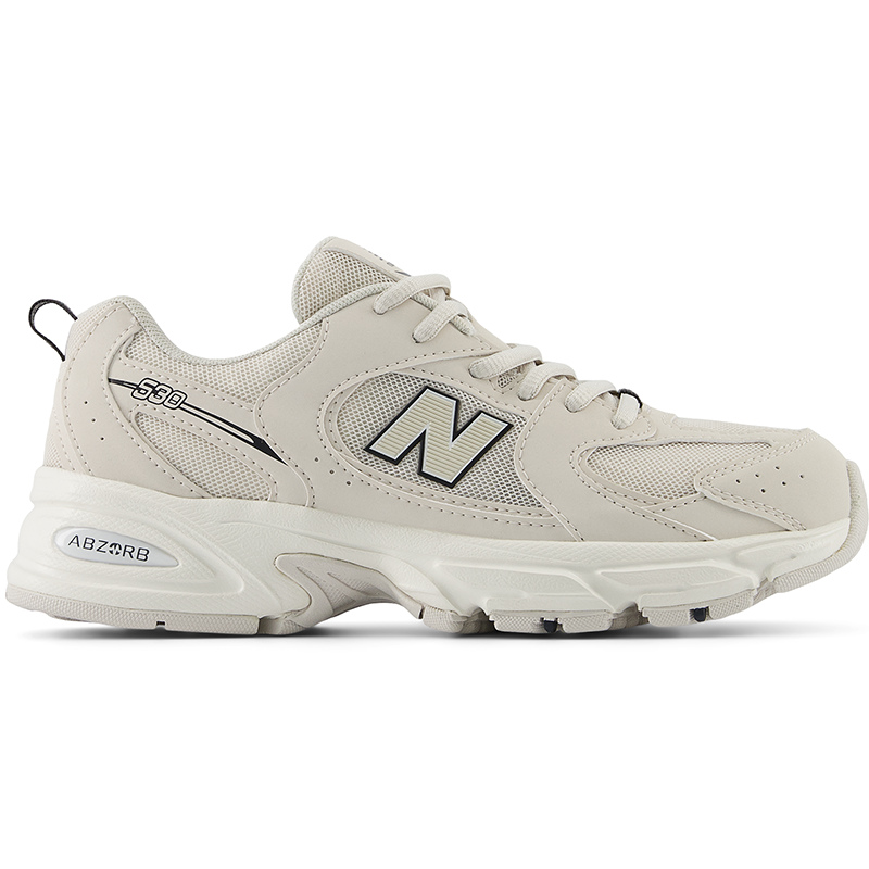 

Detské topánky New Balance GR530SC1 – béžové