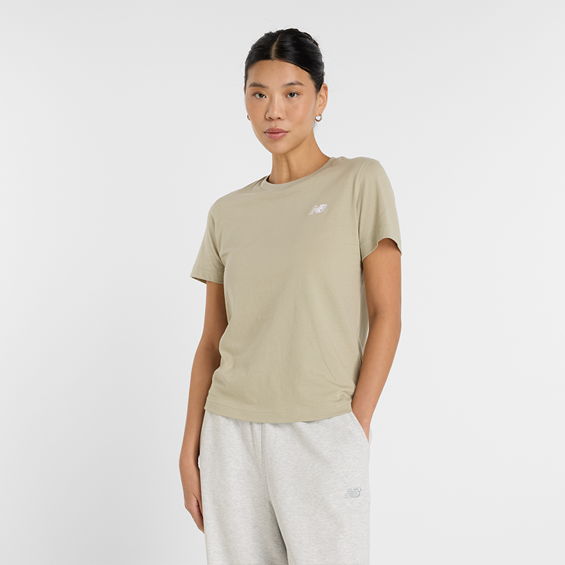 

Dámske tričko New Balance WT41509OVN – béžové