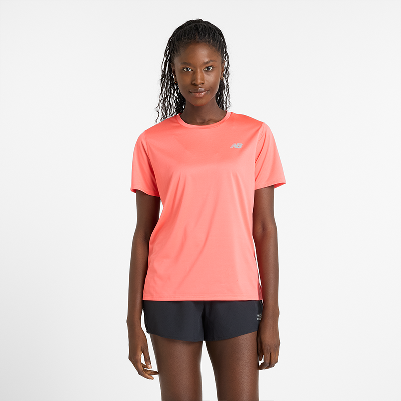 

Dámske tričko New Balance WT41222DTR – oranžová