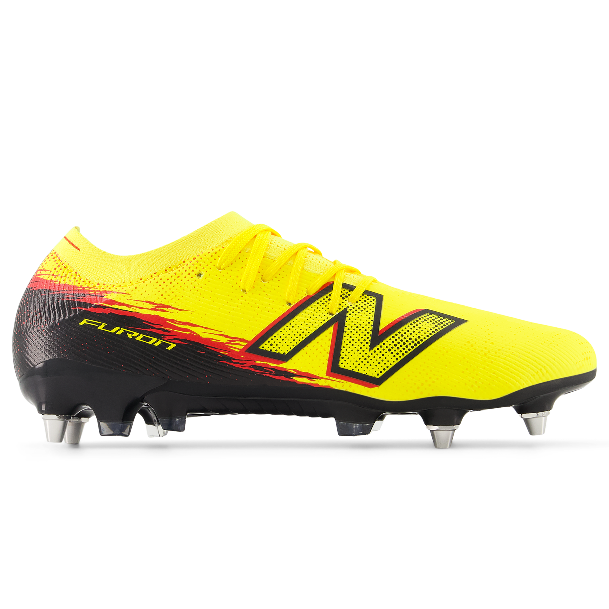 Pánske kopačky New Balance FURON ELITE SG V8 UF1S93W – žlté