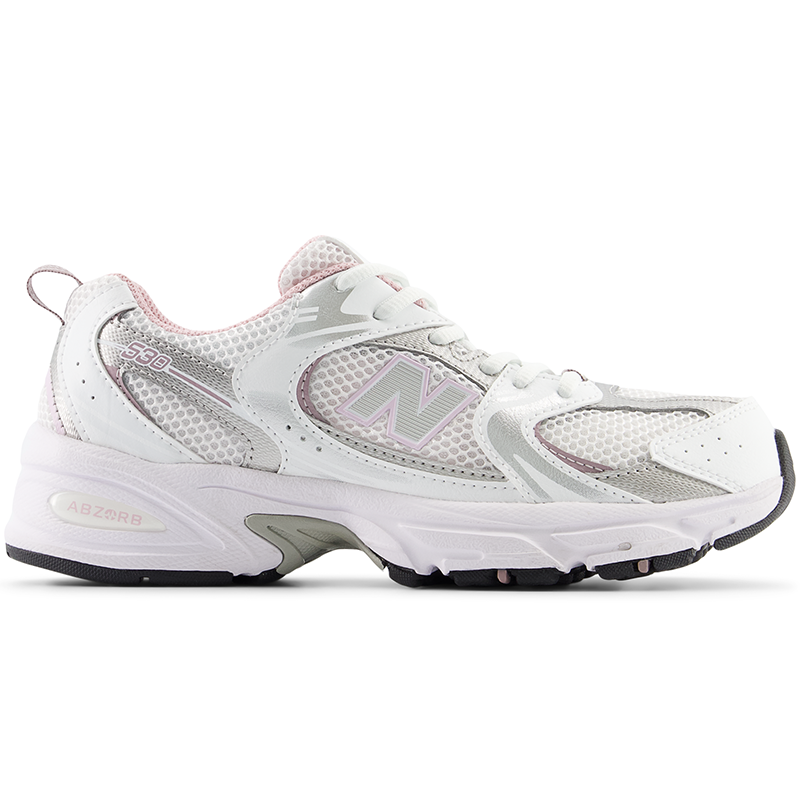 

Detské topánky New Balance GR530GK – biele