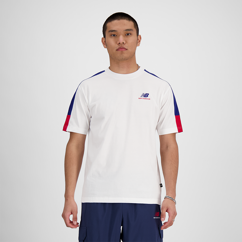 

Pánske tričko New Balance MT43526NNY – biele