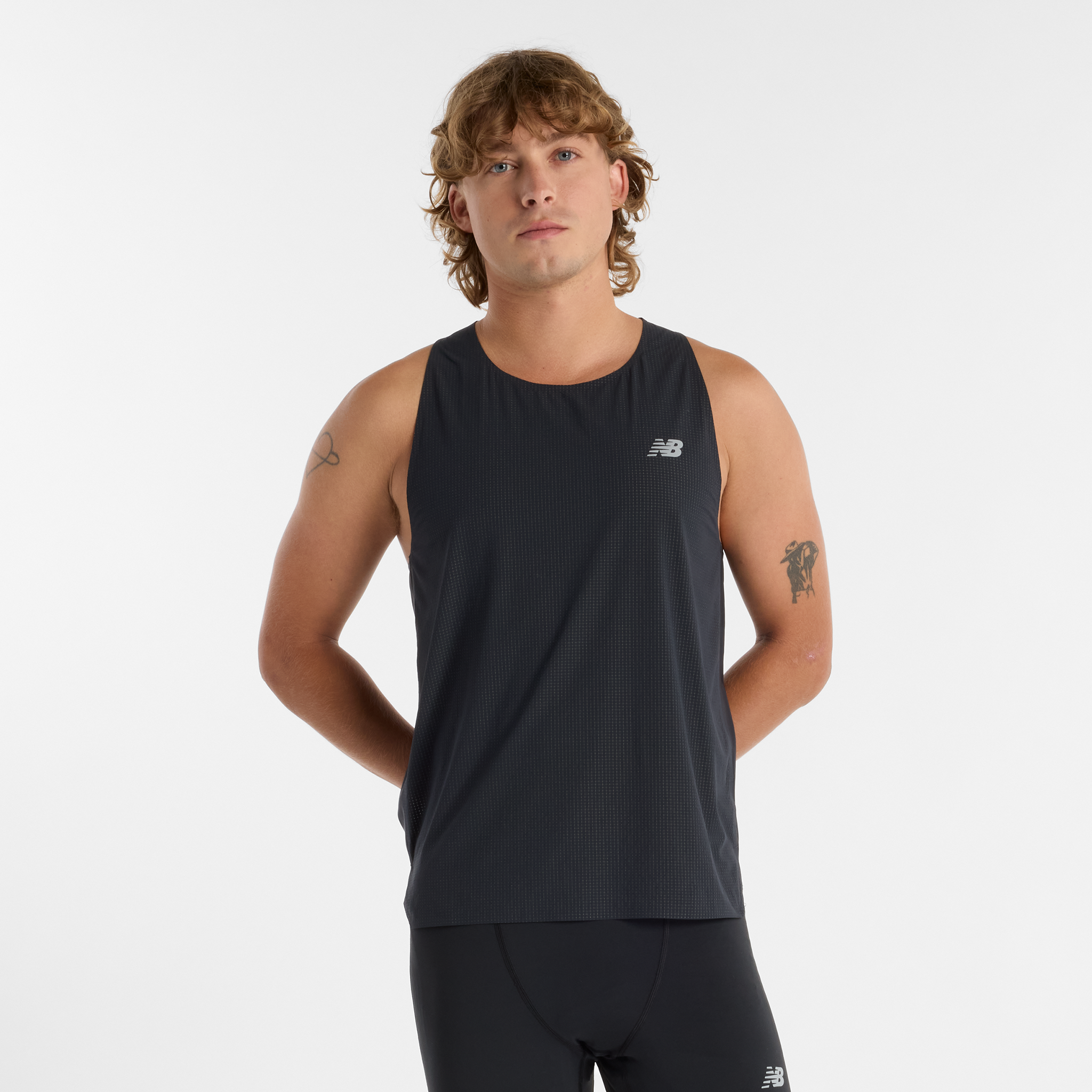 

Pánske tričko New Balance MT51205BK – čierné