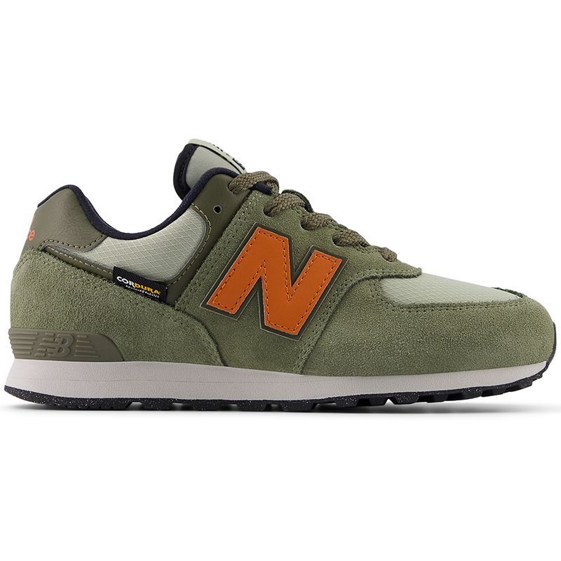 

Detské topánky New Balance GC574SOF – zelené