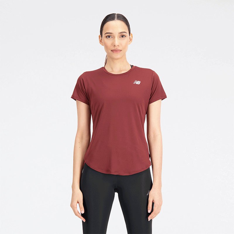 

Dámske tričko New Balance WT23222NBY – červené