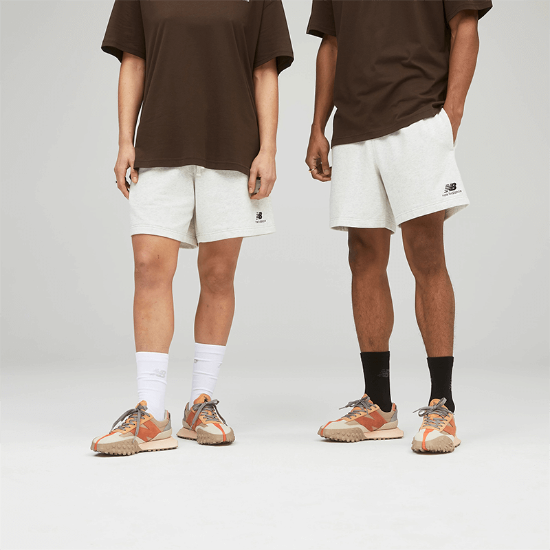 

Unisex šortky New Balance US21500SAH - sivé
