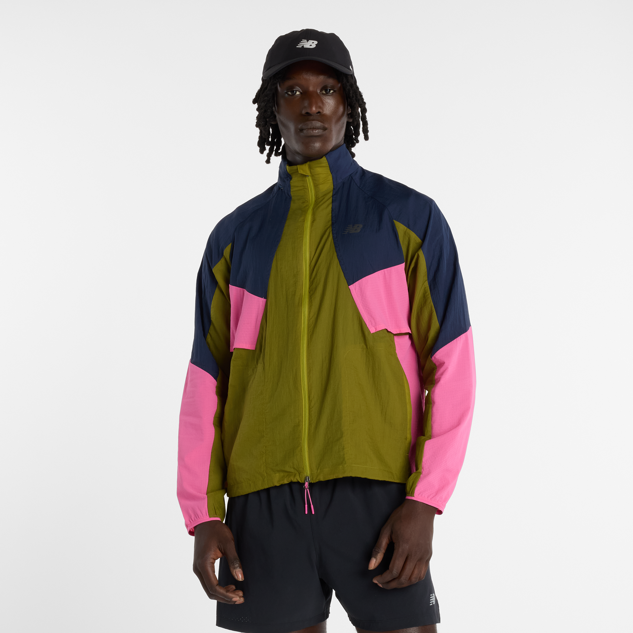 Pánska bunda New Balance MJ61U1I9AAN – zelené