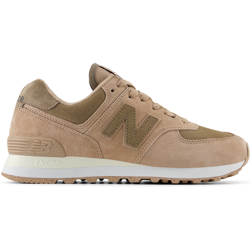 

Dámske topánky New Balance WL574HI2 – béžové